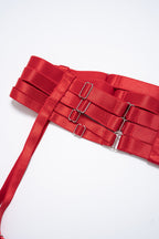 Lea | Backless Lingerie Garter Set