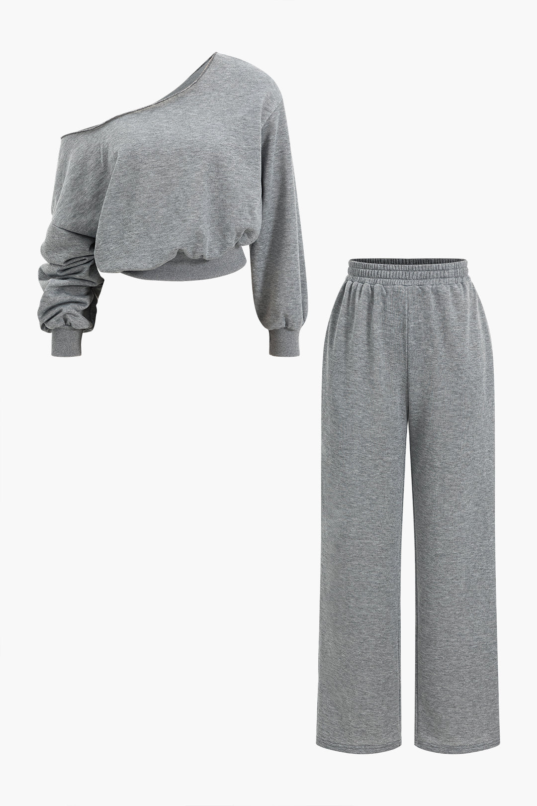 Lona | Asymmetric Top And Pants Set
