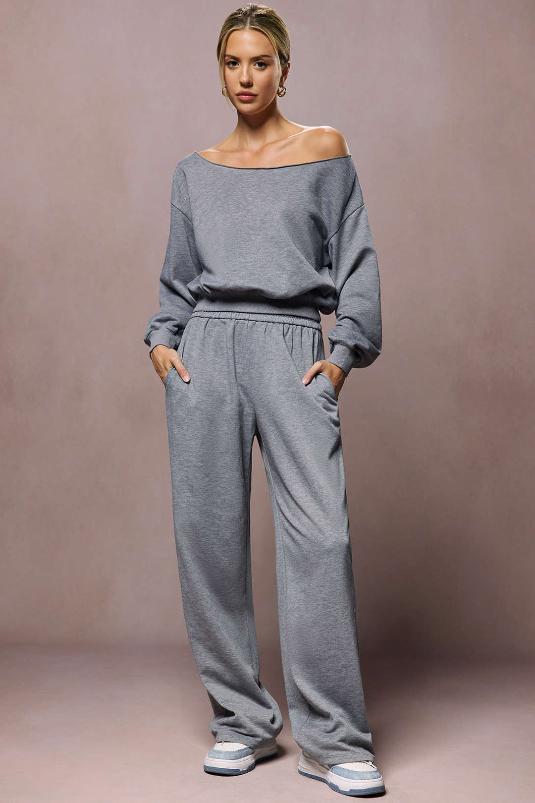 Lona | Asymmetric Top And Pants Set