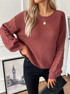 Trellis | Diamond Knit Pullover