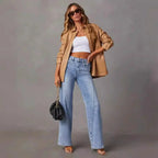 Mandy | STYLISH FLARED JEANS