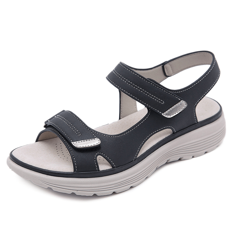 Flavie – Leather Orthopedic Sandals