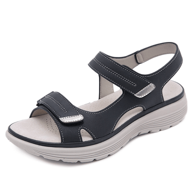 Flavie – Leather Orthopedic Sandals