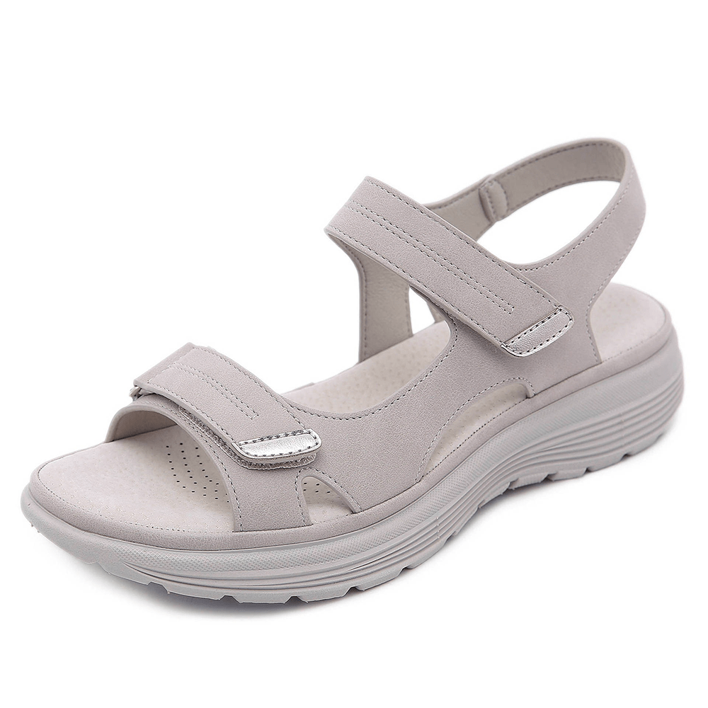 Flavie – Leather Orthopedic Sandals