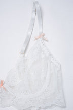 Maya | Belted Slip Lingerie Garter Set