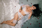Maya | Belted Slip Lingerie Garter Set