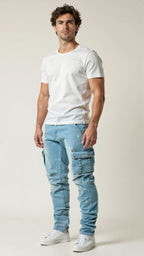 Cezar | Classic Cargo Jeans for Men