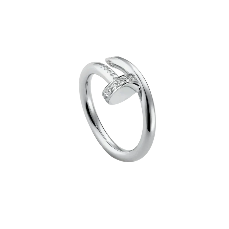 Handcrafted Rosa Ring made of gold-plated stainless steel, featuring a delicate floral design perfect for elegant occasions. - 3