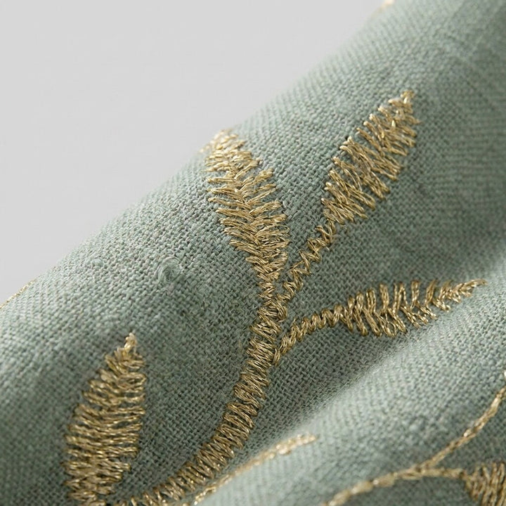 Nina floral shirt fabric detail