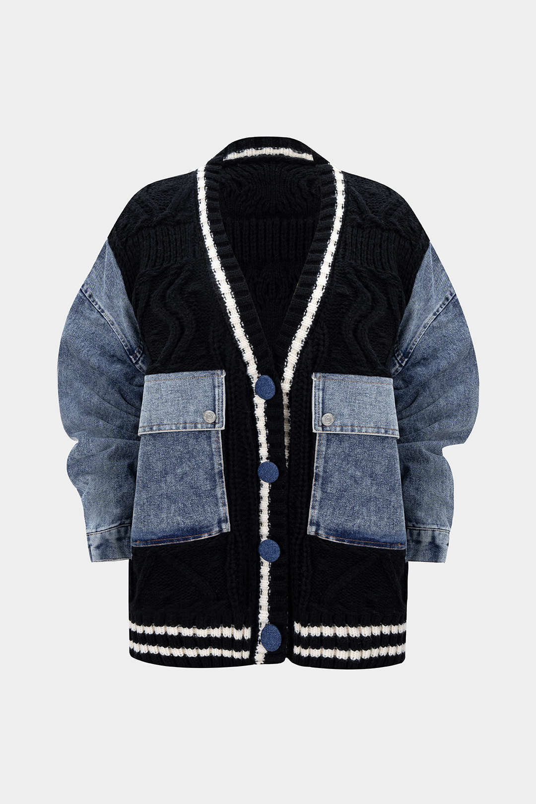 Patricia | Patchwork Knit