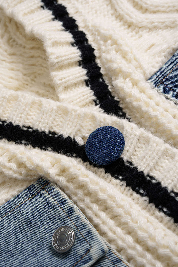 Patricia | Patchwork Knit
