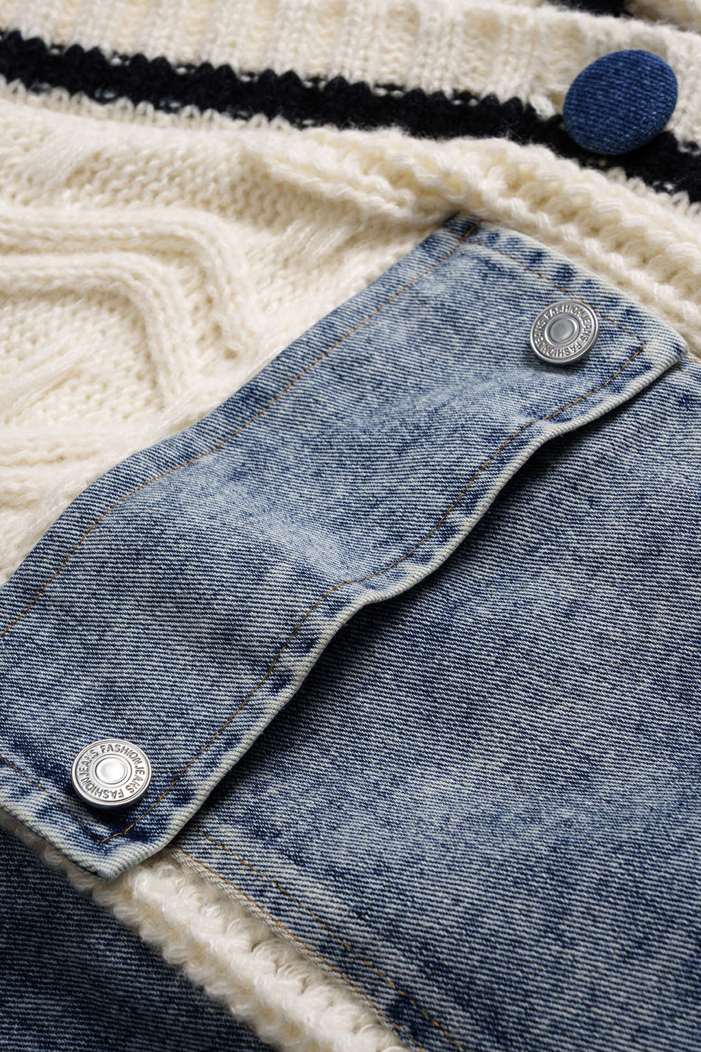 Patricia | Patchwork Knit