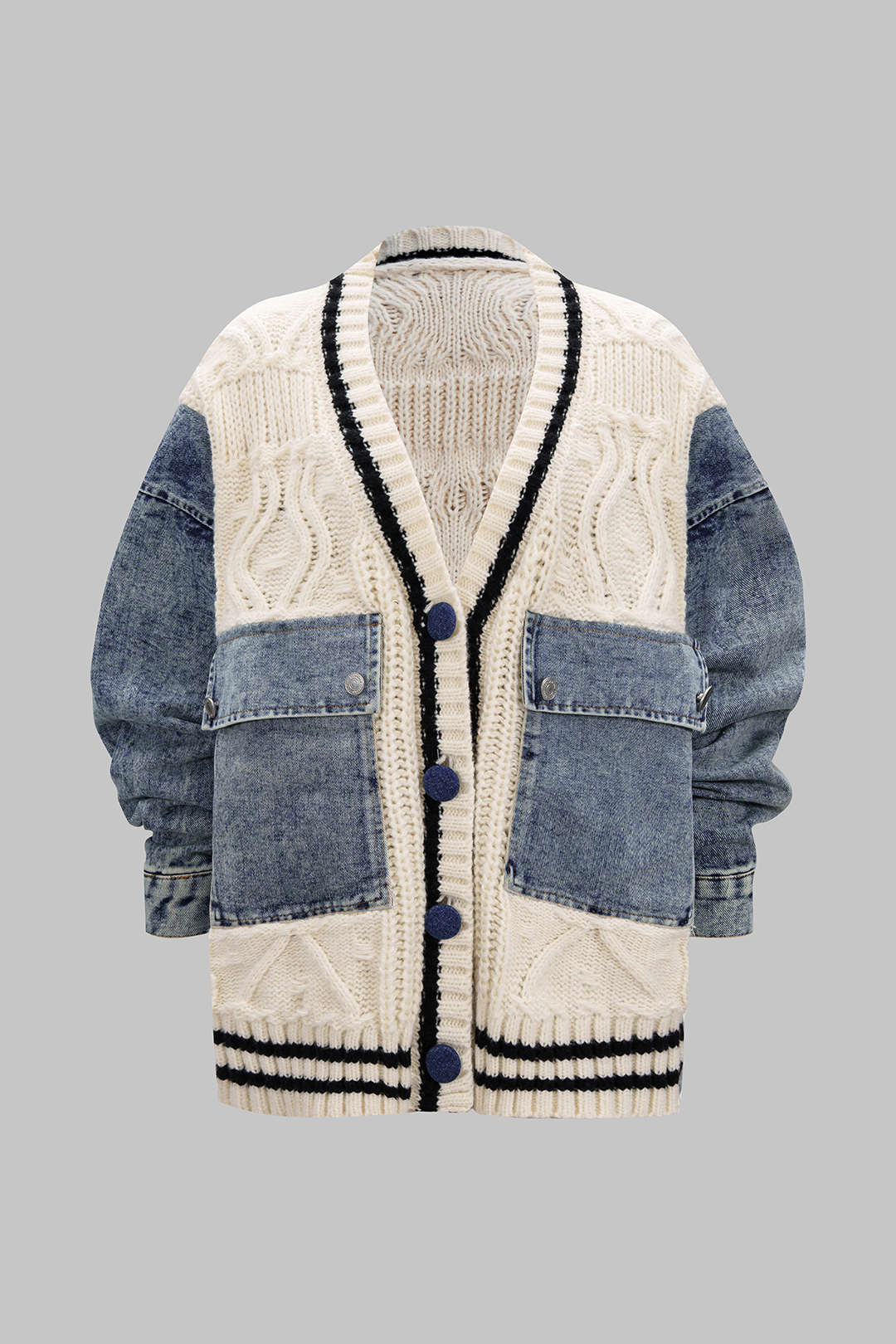 Patricia | Patchwork Knit
