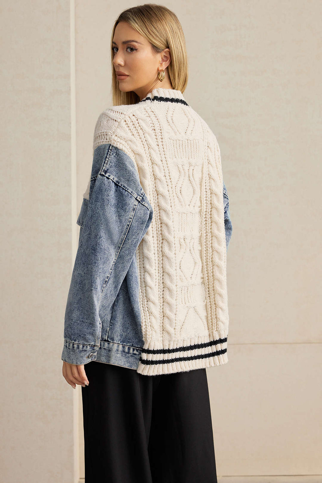 Patricia | Patchwork Knit
