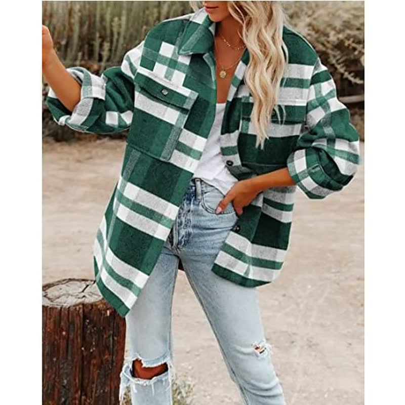 Jenna | comfy flannel Comfortable and Unique Shirt