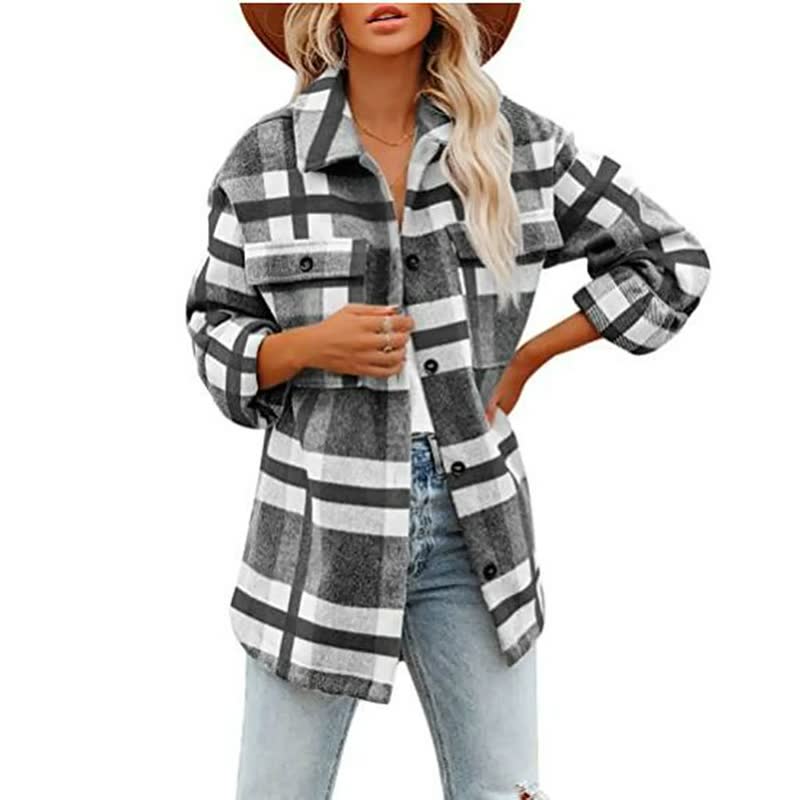 Jenna | comfy flannel Comfortable and Unique Shirt