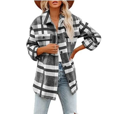 Jenna | comfy flannel Comfortable and Unique Shirt