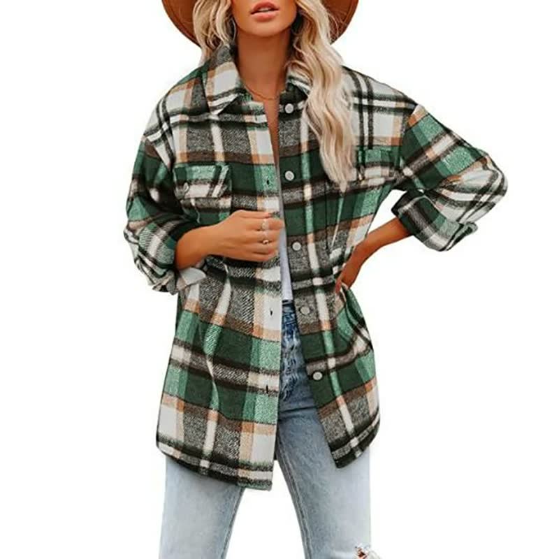 Jenna | comfy flannel Comfortable and Unique Shirt