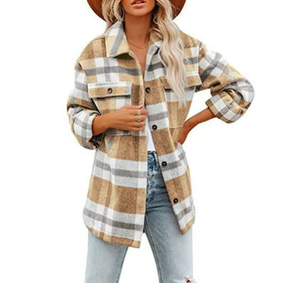 Jenna | comfy flannel Comfortable and Unique Shirt