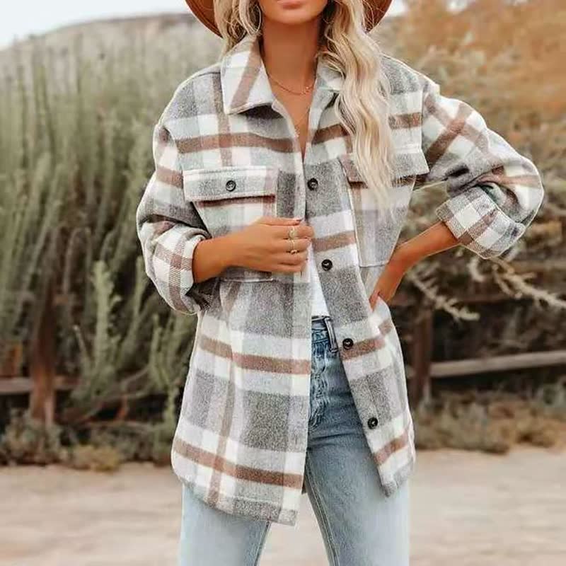 Jenna | comfy flannel Comfortable and Unique Shirt