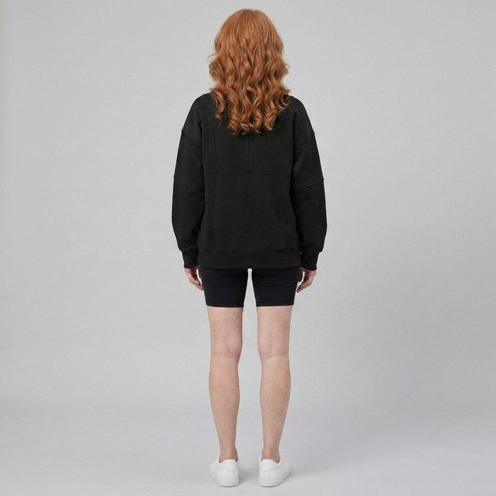 PSALM half zip sweatshirt back