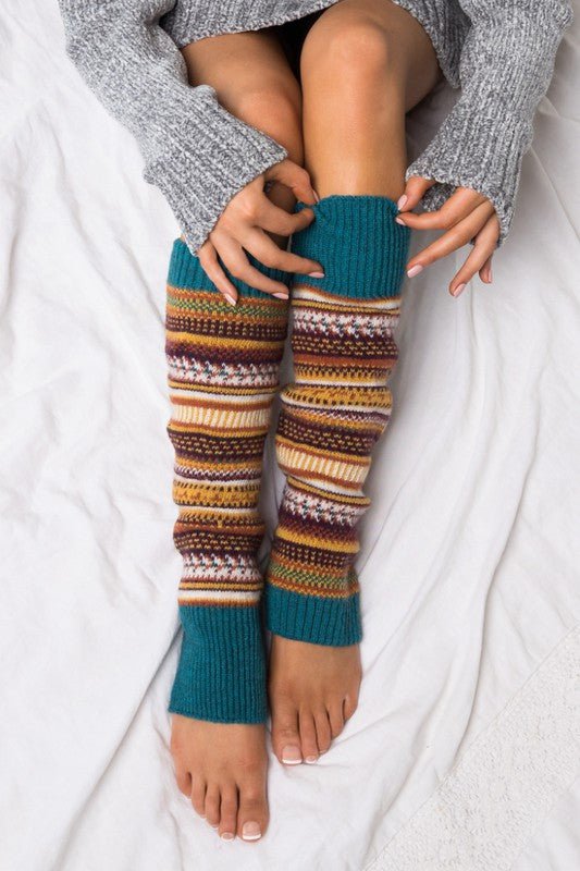 Short Fairisle | Legwarmer