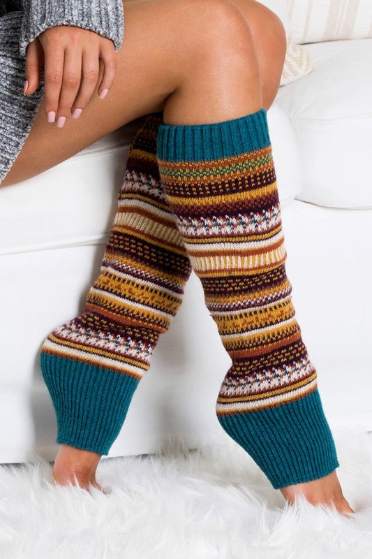 Short Fairisle | Legwarmer