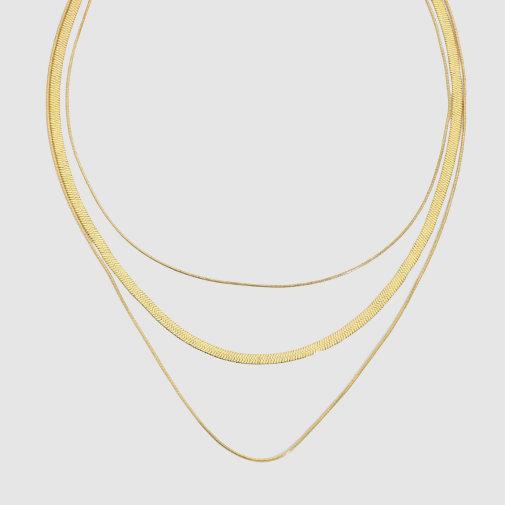 Zafina layered necklace