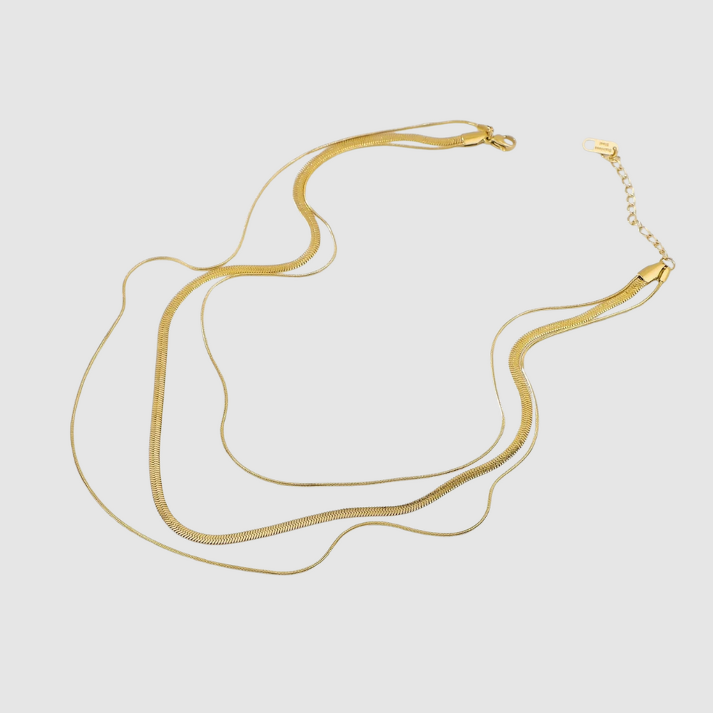 Zafina layered necklace