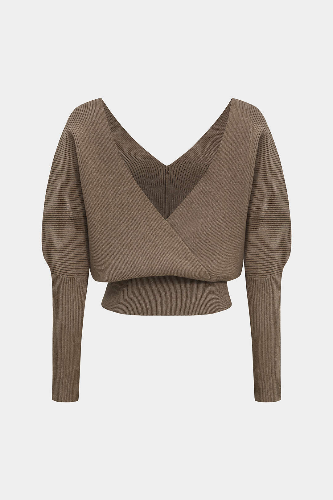 Solid Button | V-Neck Sweater