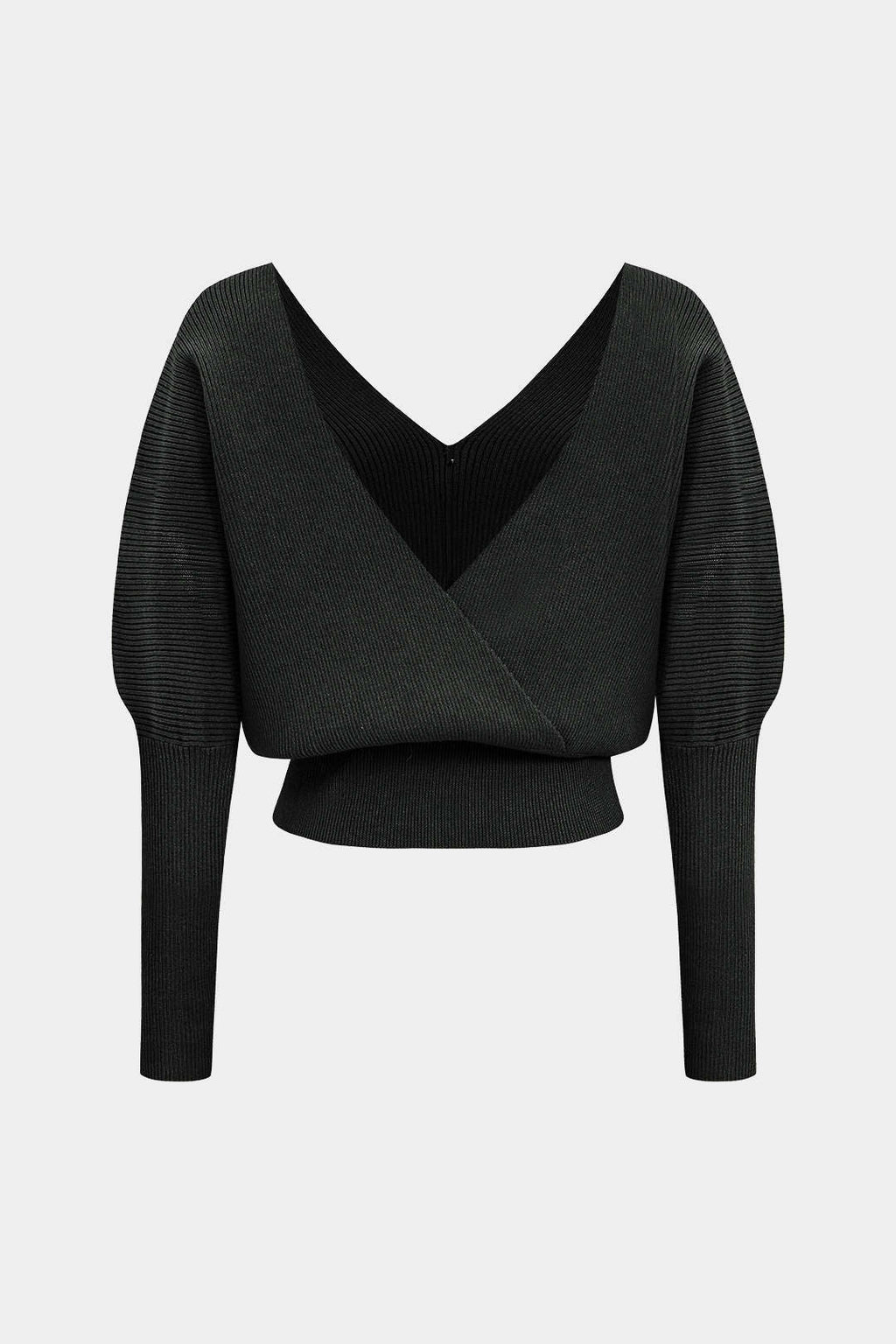Solid Button | V-Neck Sweater