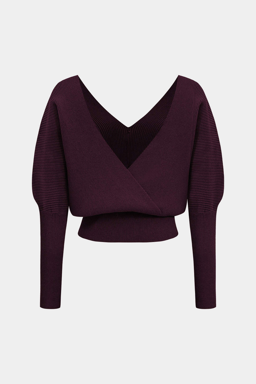 Solid Button | V-Neck Sweater