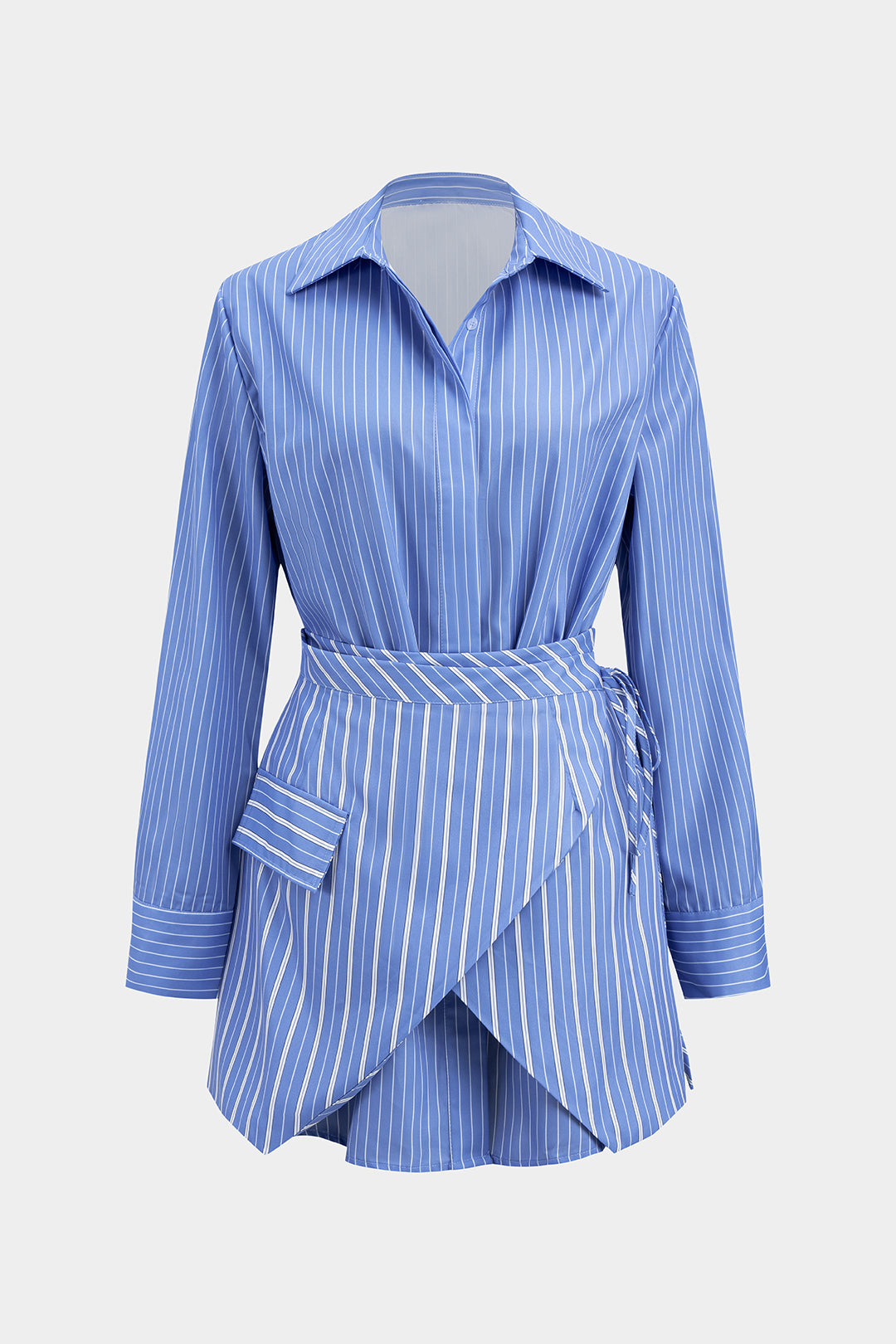 Stripes | Tie-Up Skirt Set