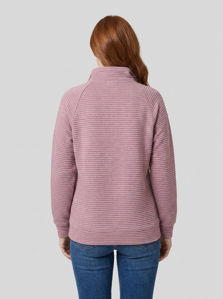 Alana Half-Zip Pullover - back view