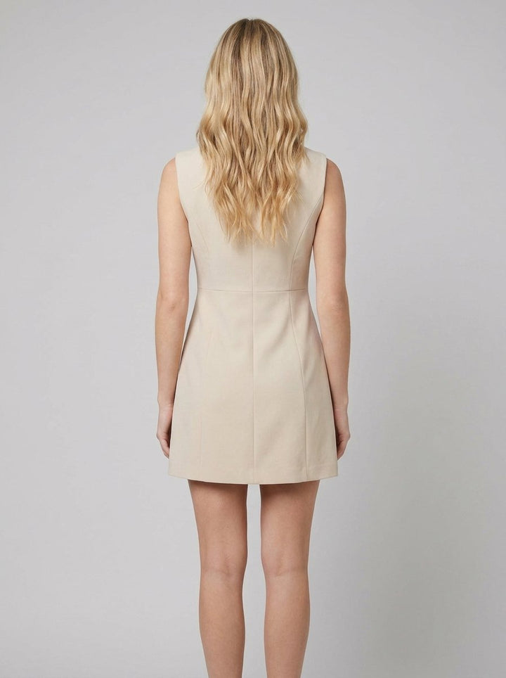 Albertine double-breasted blazer dress back view