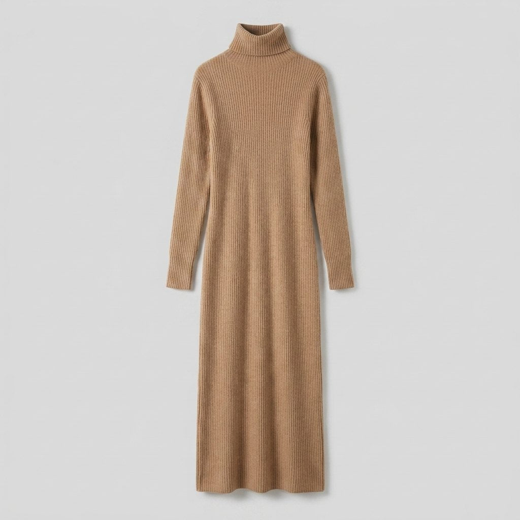Amelie wool-blend maxi sweater dress, flat lay