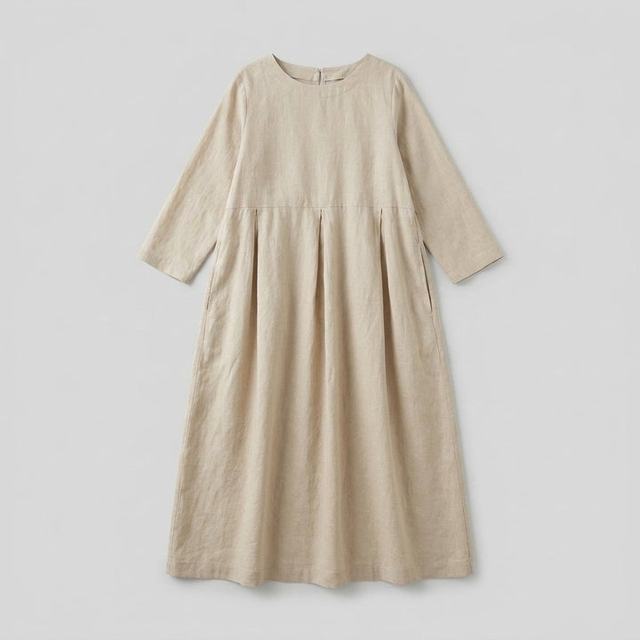Aqua Summer Dress product flat-lay