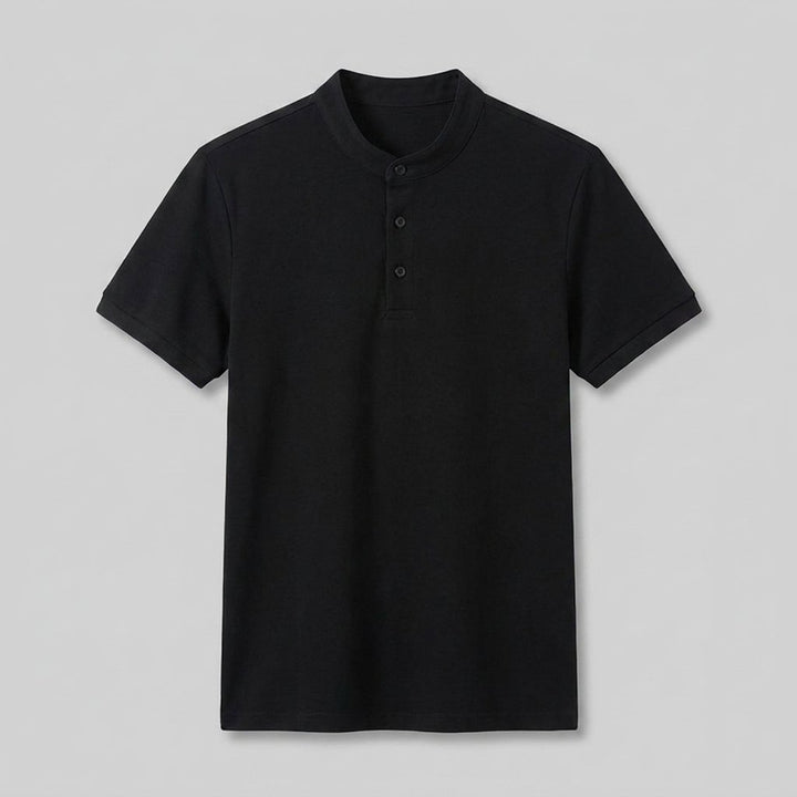 Austin collared slim-fit tee product flat lay
