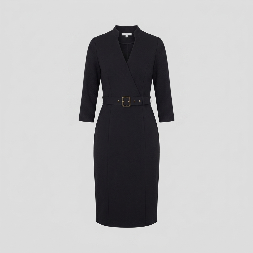 Ava elegant dress product flat-lay