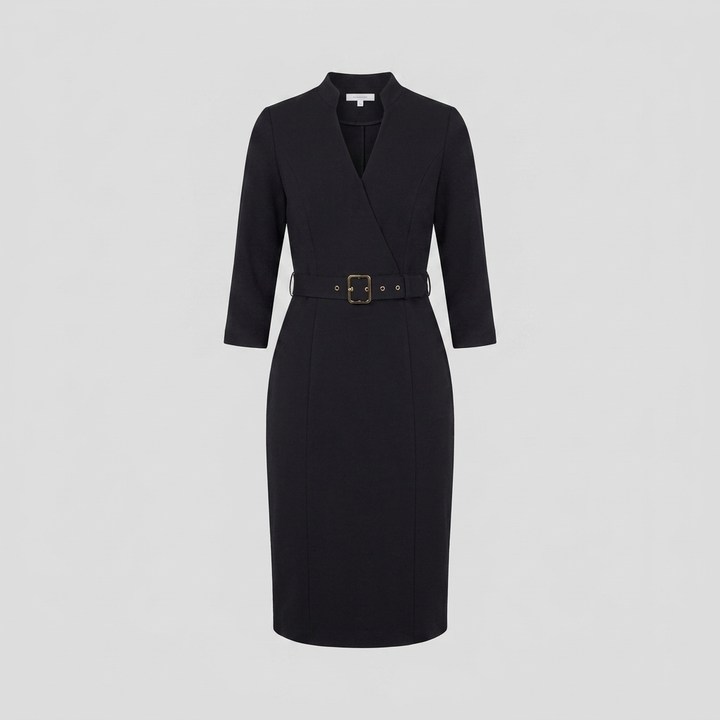 Ava elegant dress product flat-lay