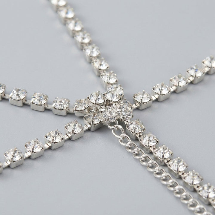 Babette body chain crystal detail