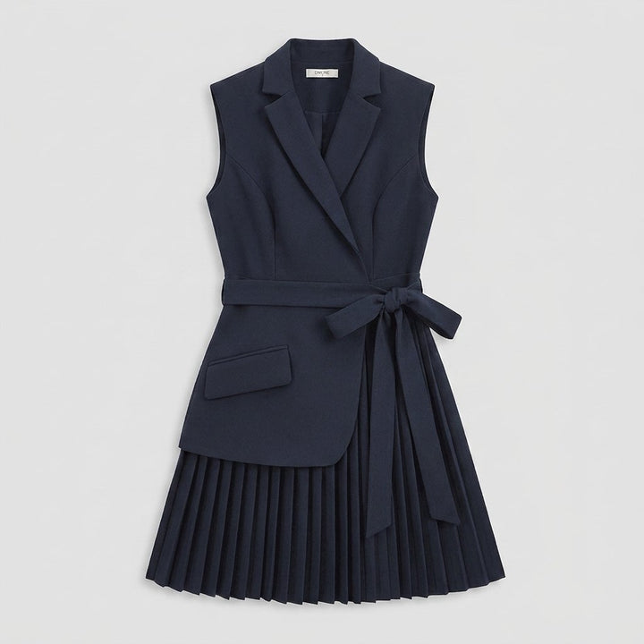 Bella belted blazer dress product flat lay
