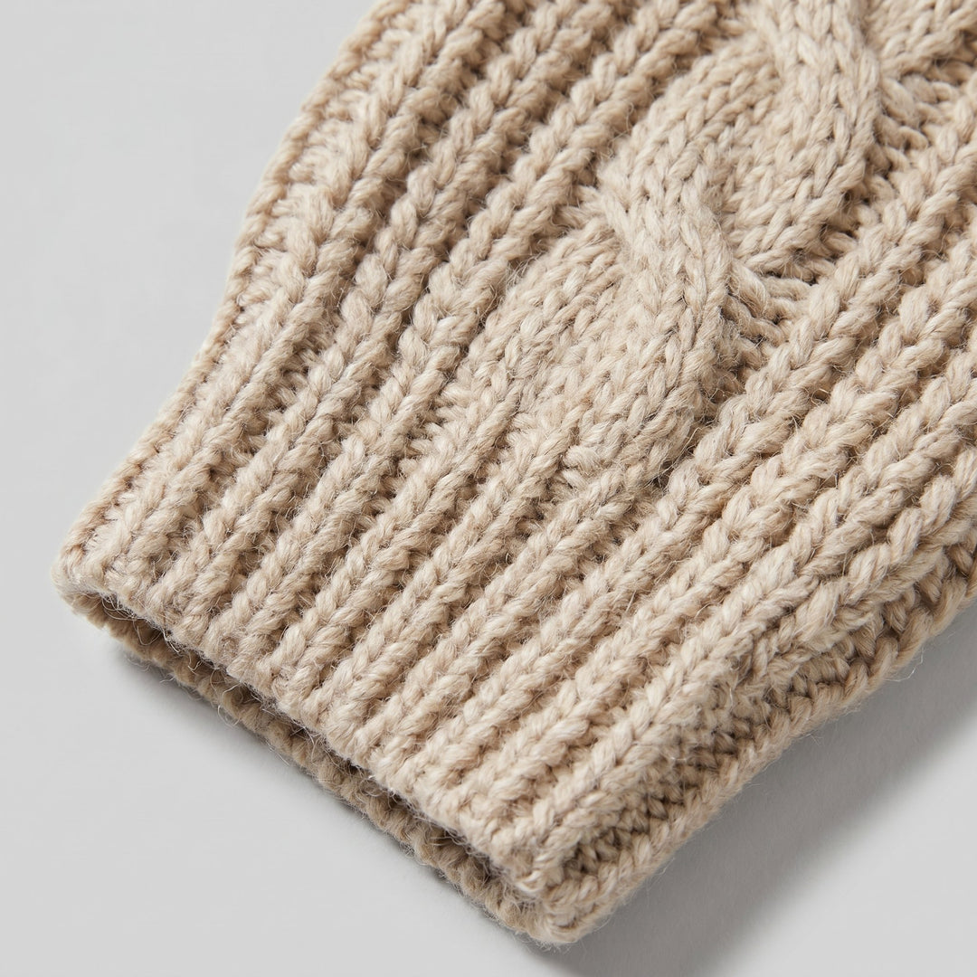 Bella knit set fabric close-up