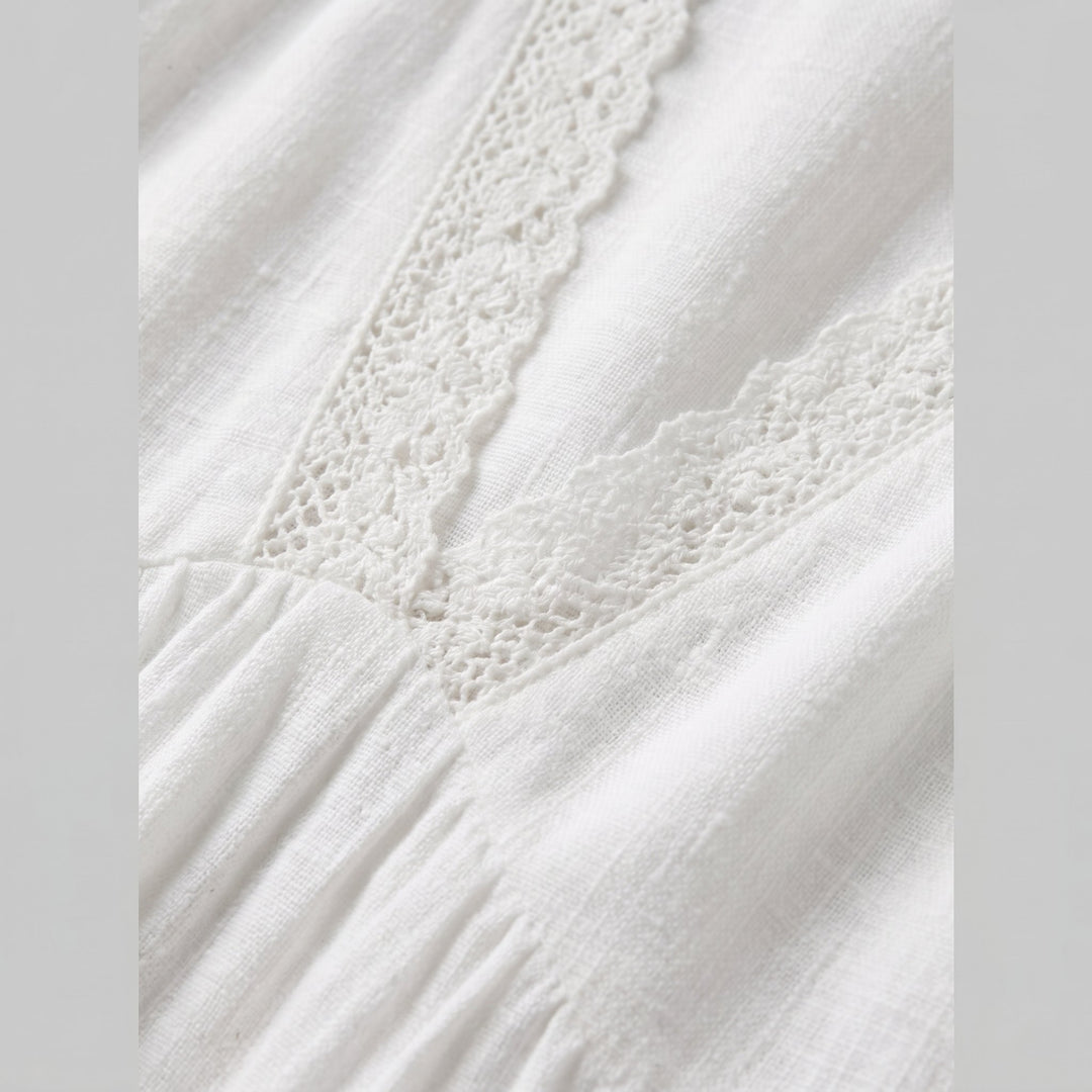 Bella mini sundress fabric close-up