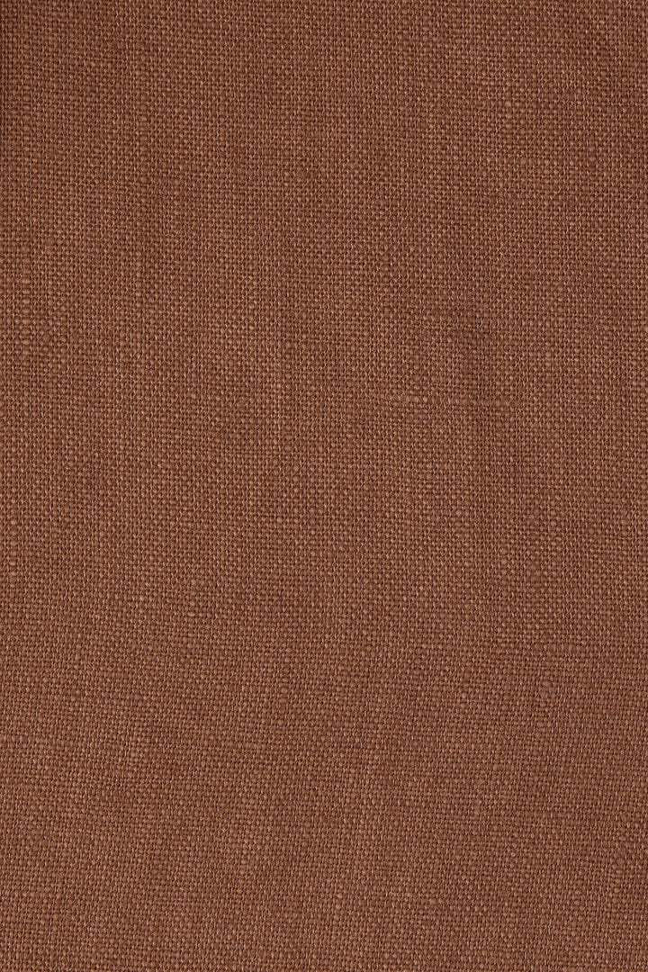 Blanche slim tailored pants in cacao with a concealed zip waist, image 6 of 7