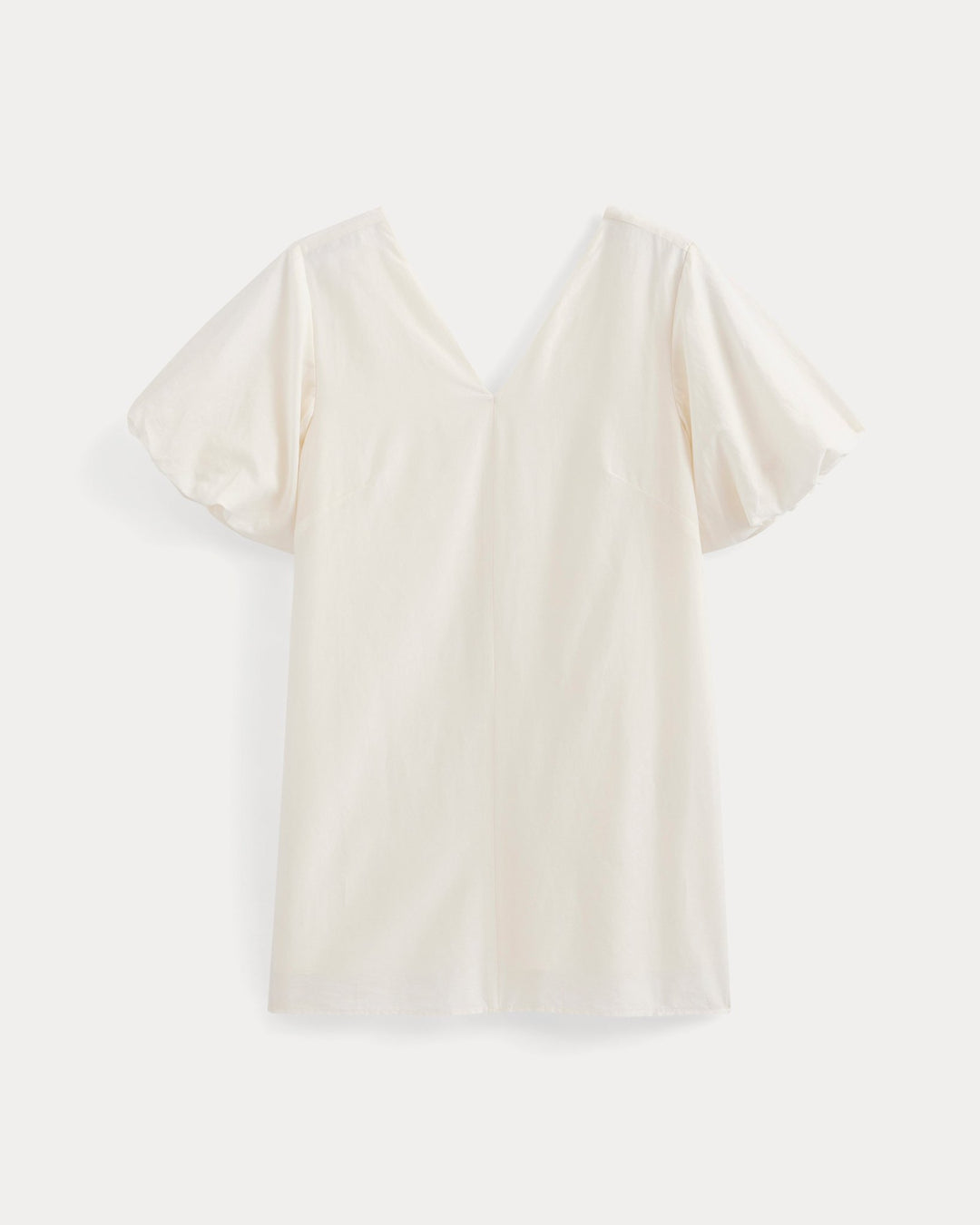 Blythe cream mini dress flat lay