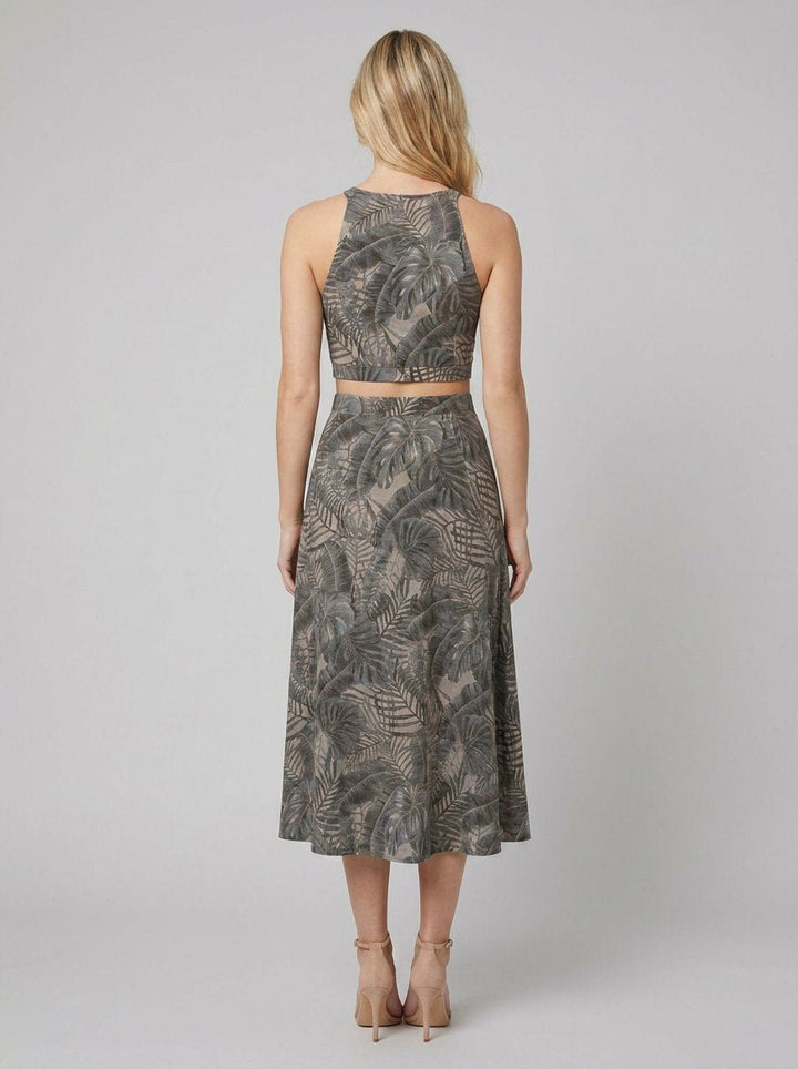 Bora floral two-piece set back view