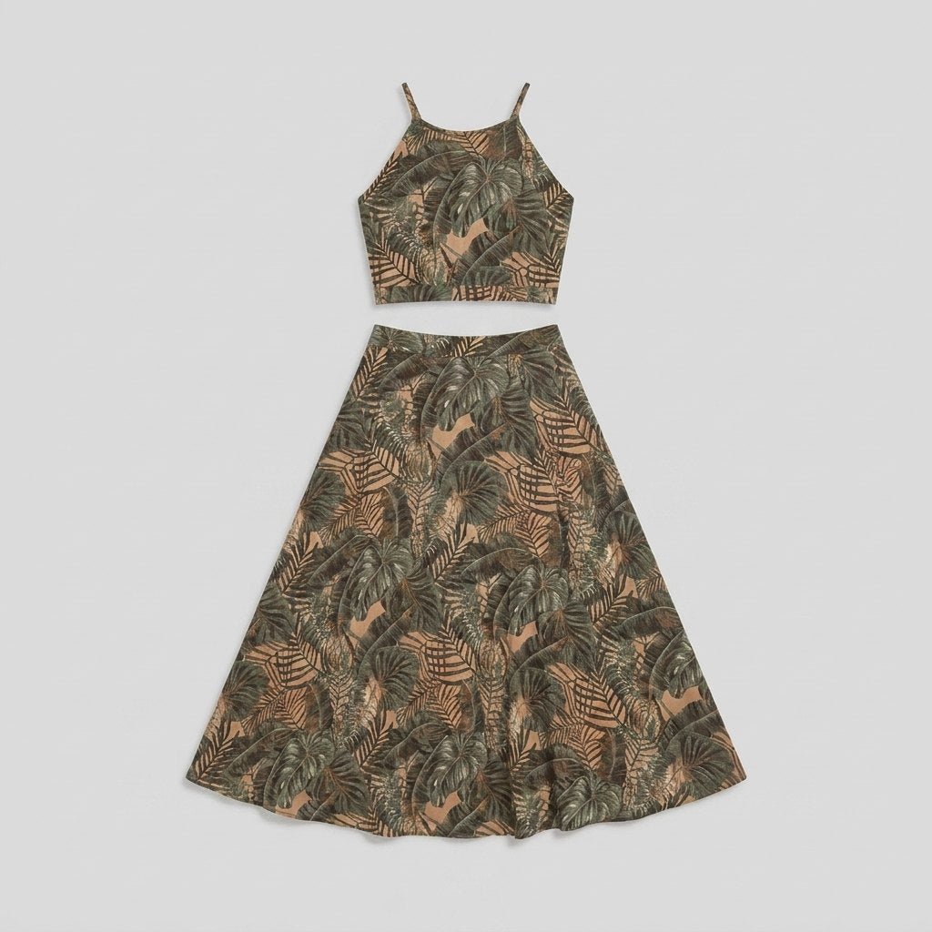 Bora floral two-piece set - product