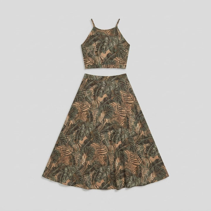 Bora floral two-piece set - product