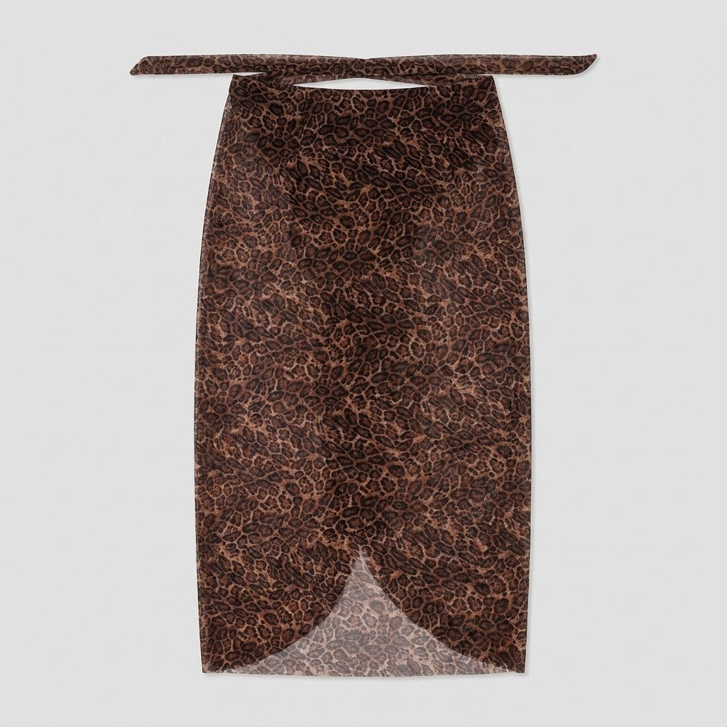 Breeze mesh sarong back flat-lay